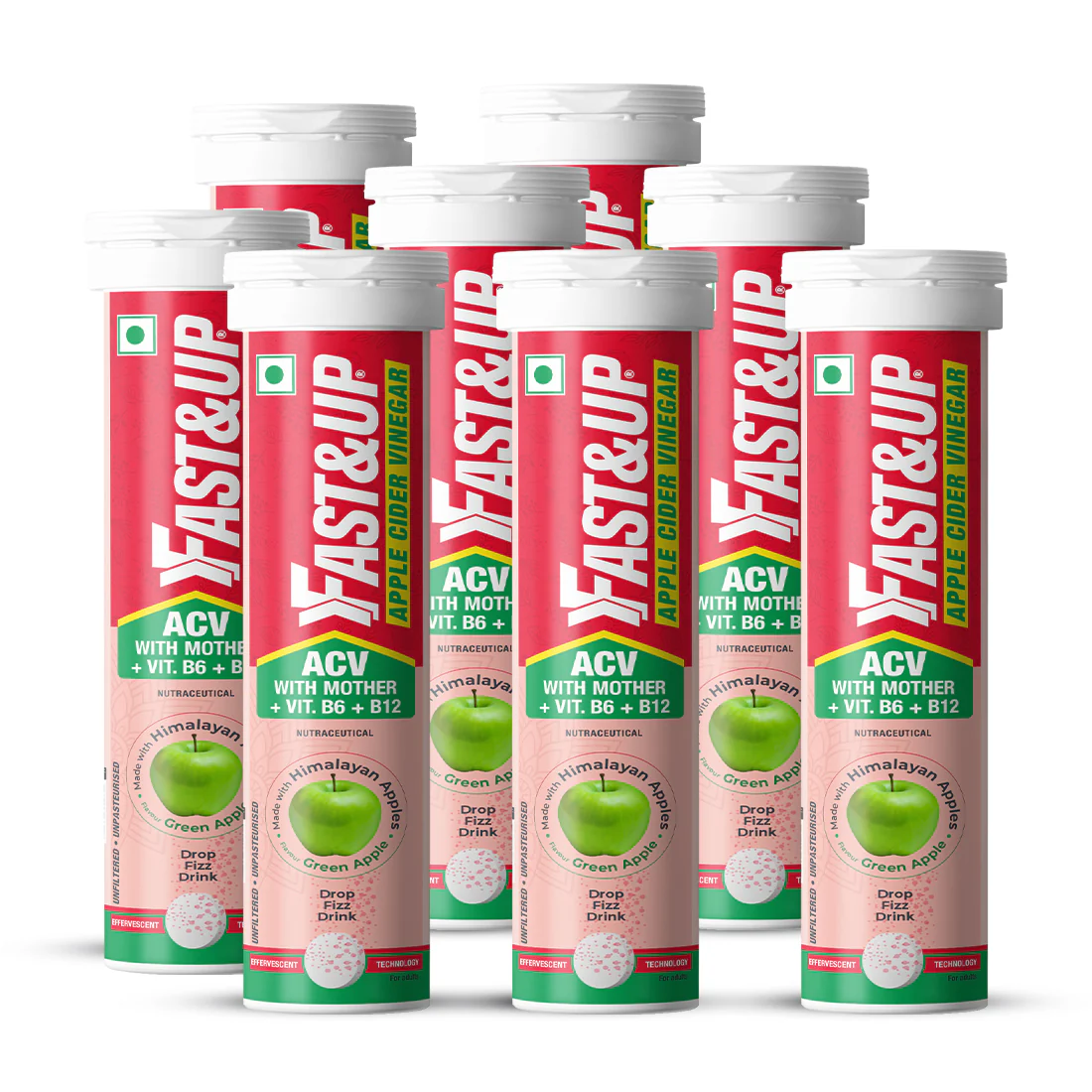 Fast&Up Apple Cider Vinegar - Green Apple - Image 11