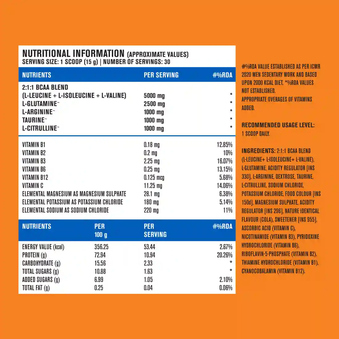 BCAA Advanced - Cola - Image 9
