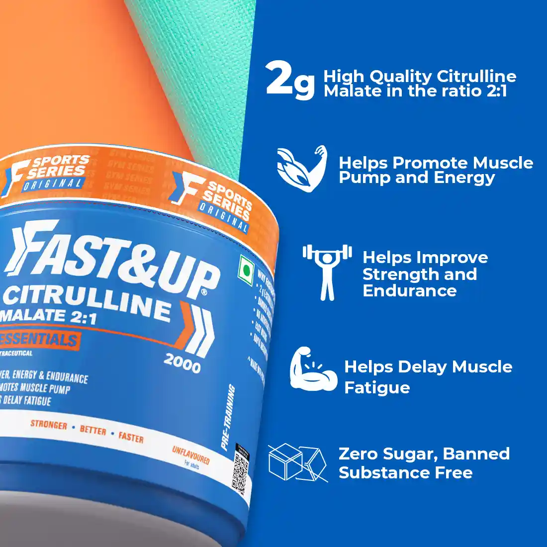 Fast&Up Citrulline Malate - Image 3