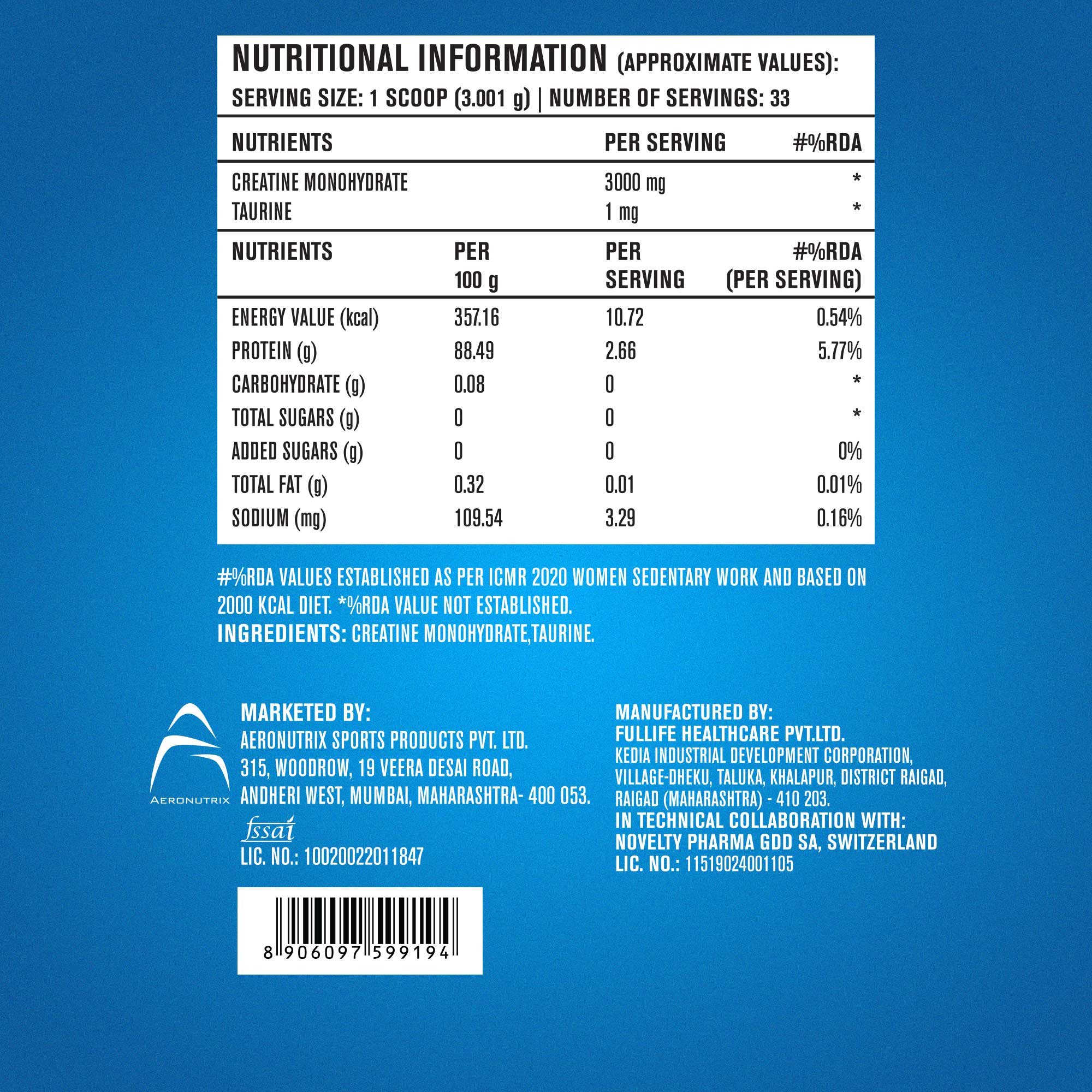 Fast&Up Creatine Monohydrate Essentials - Image 8