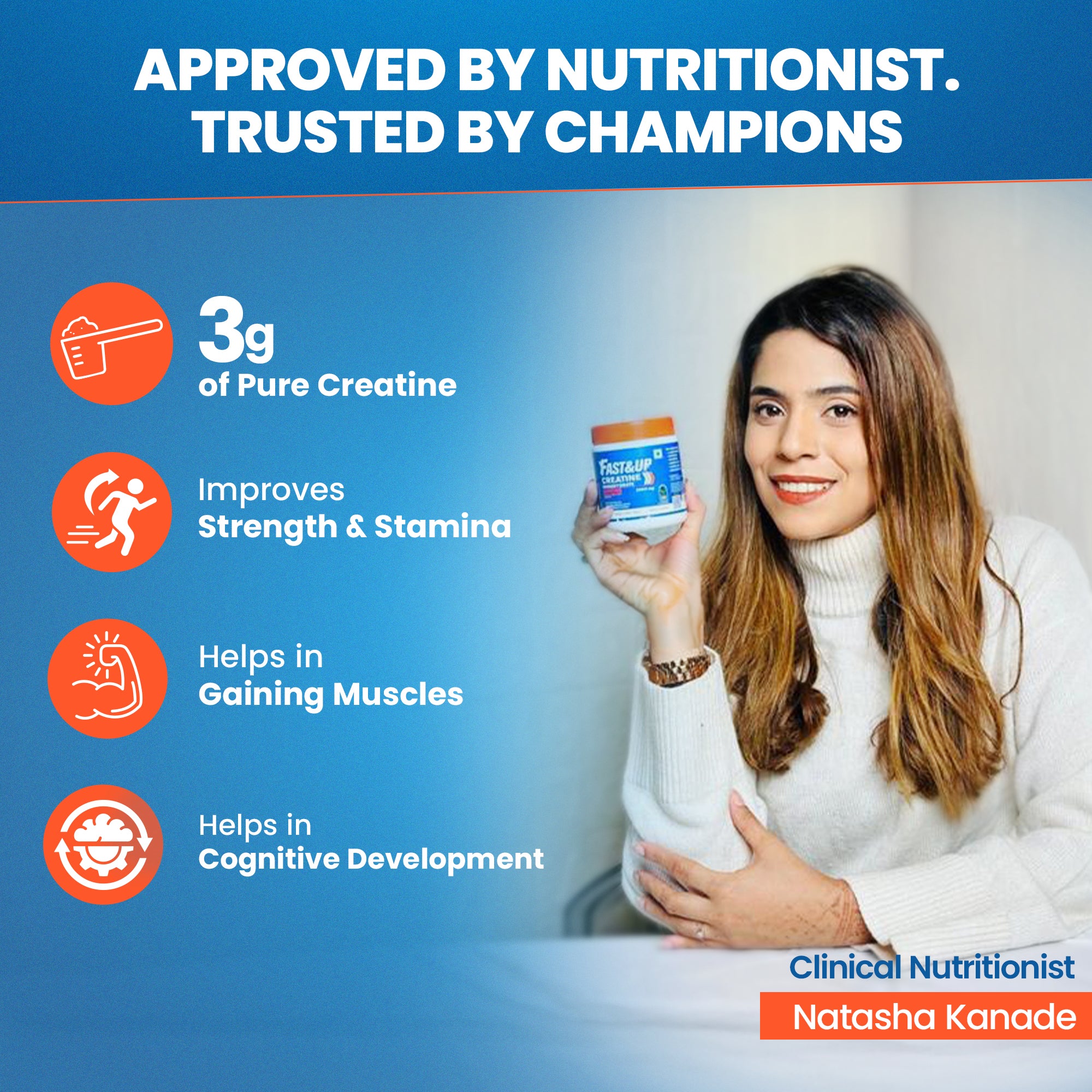 Fast&Up Creatine Monohydrate Essentials - Image 5