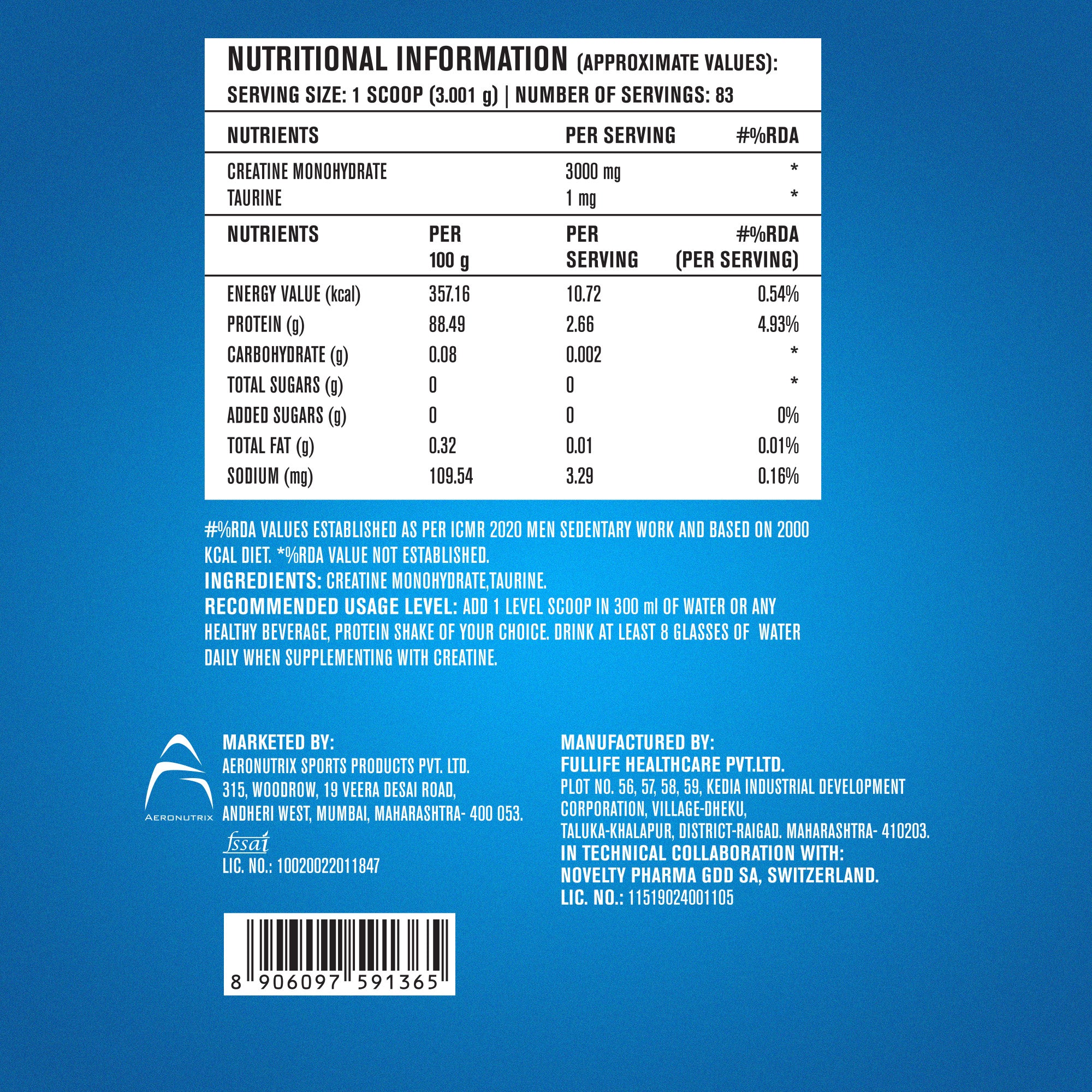 Fast&Up Creatine Monohydrate Essentials - Image 8