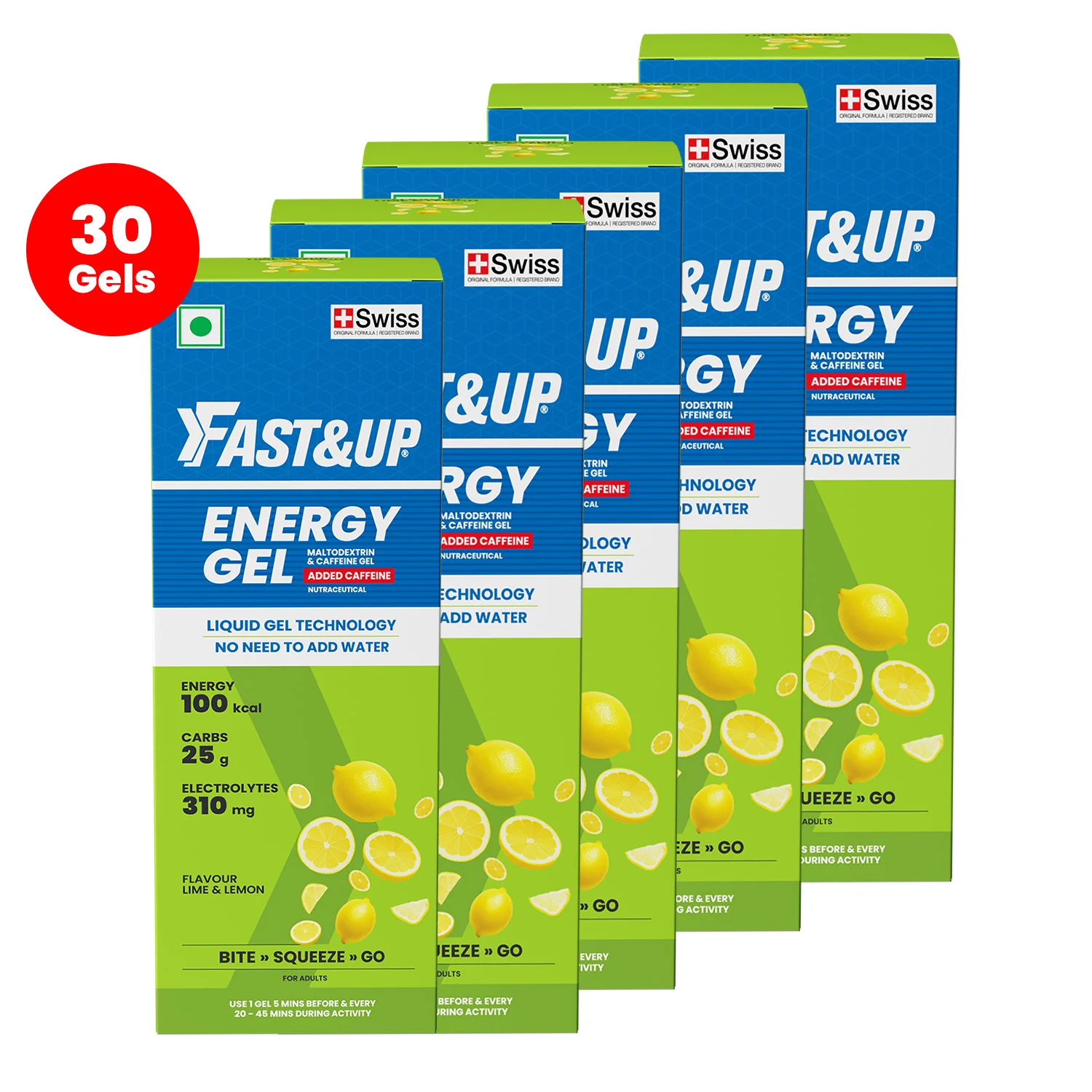 Energy Gel Caffeinated - Lime and Lemon - Image 10
