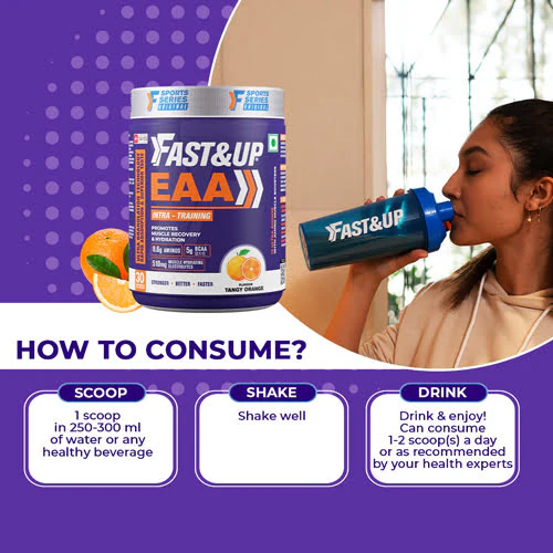Fast&Up Essential Amino Acids - Orange - Image 6