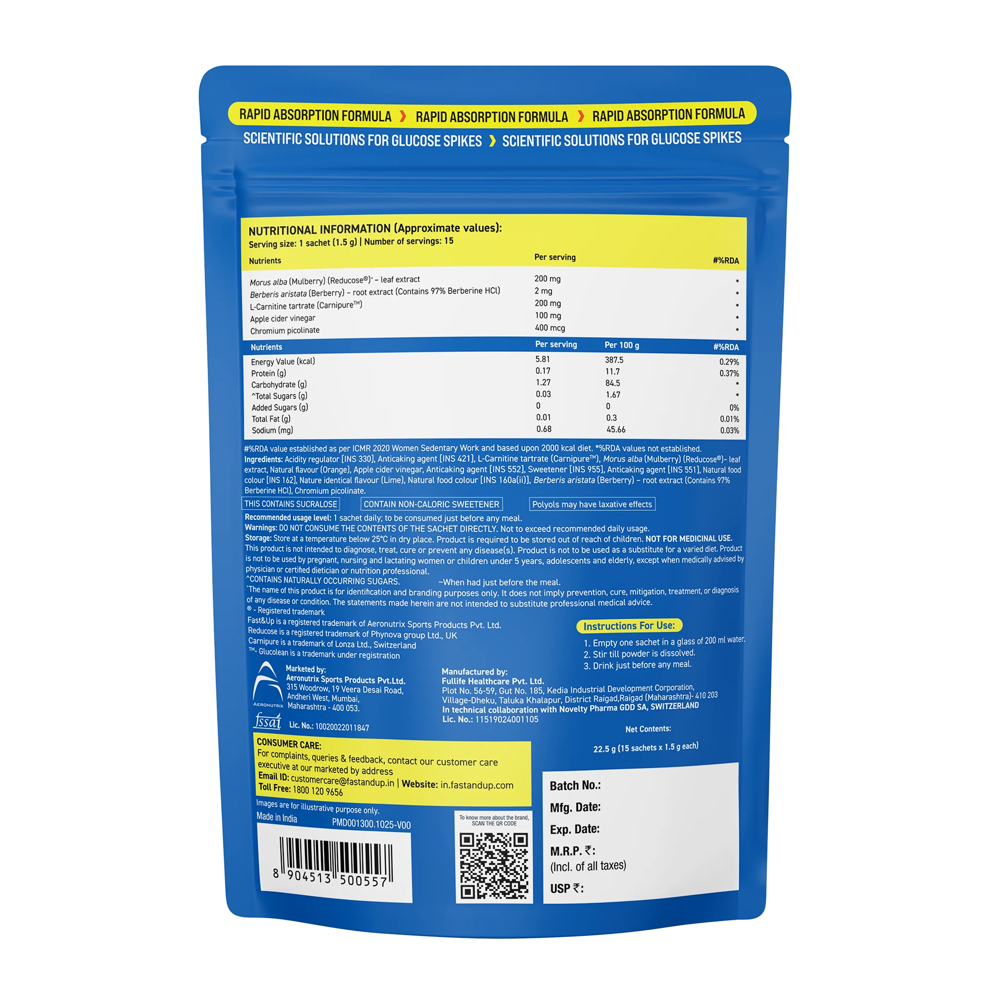 Glucolean For Low Glycaemic Response – Nature's GLP-1 - Orange - Image 8