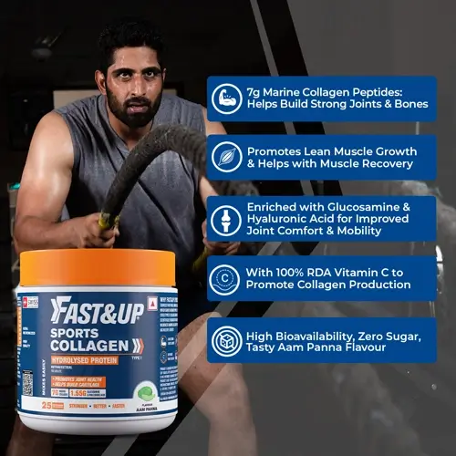 Fast&Up Sports Collagen - Aam Panna - Image 4