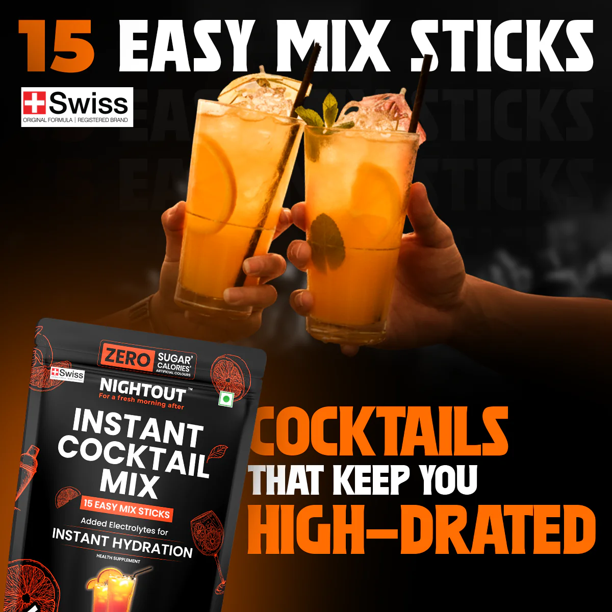 Instant Cocktail Mix – Orange Screwdriver - Image 3