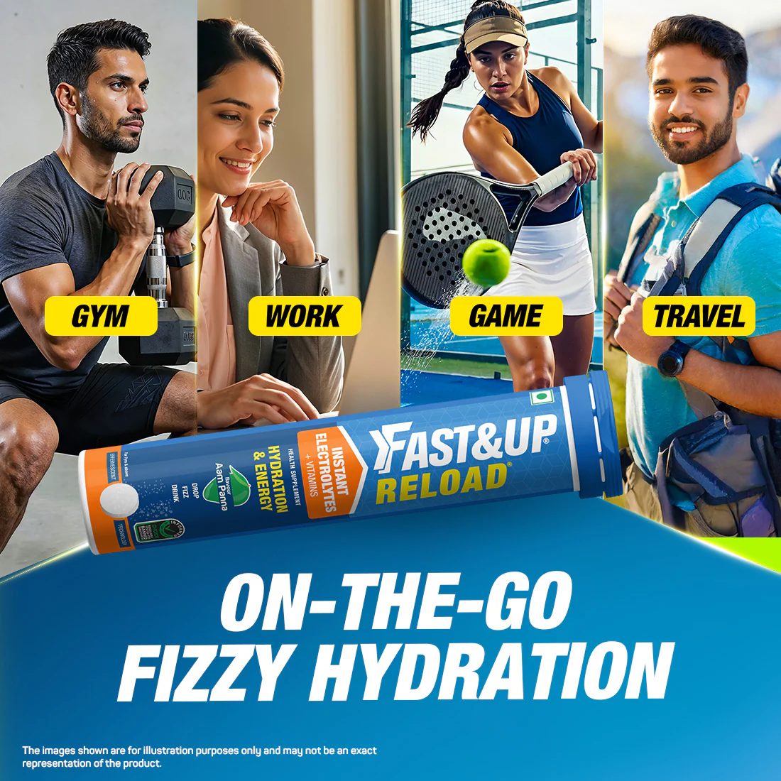Reload Low Sugar Instant Hydration Drink - Aam Panna - Image 7