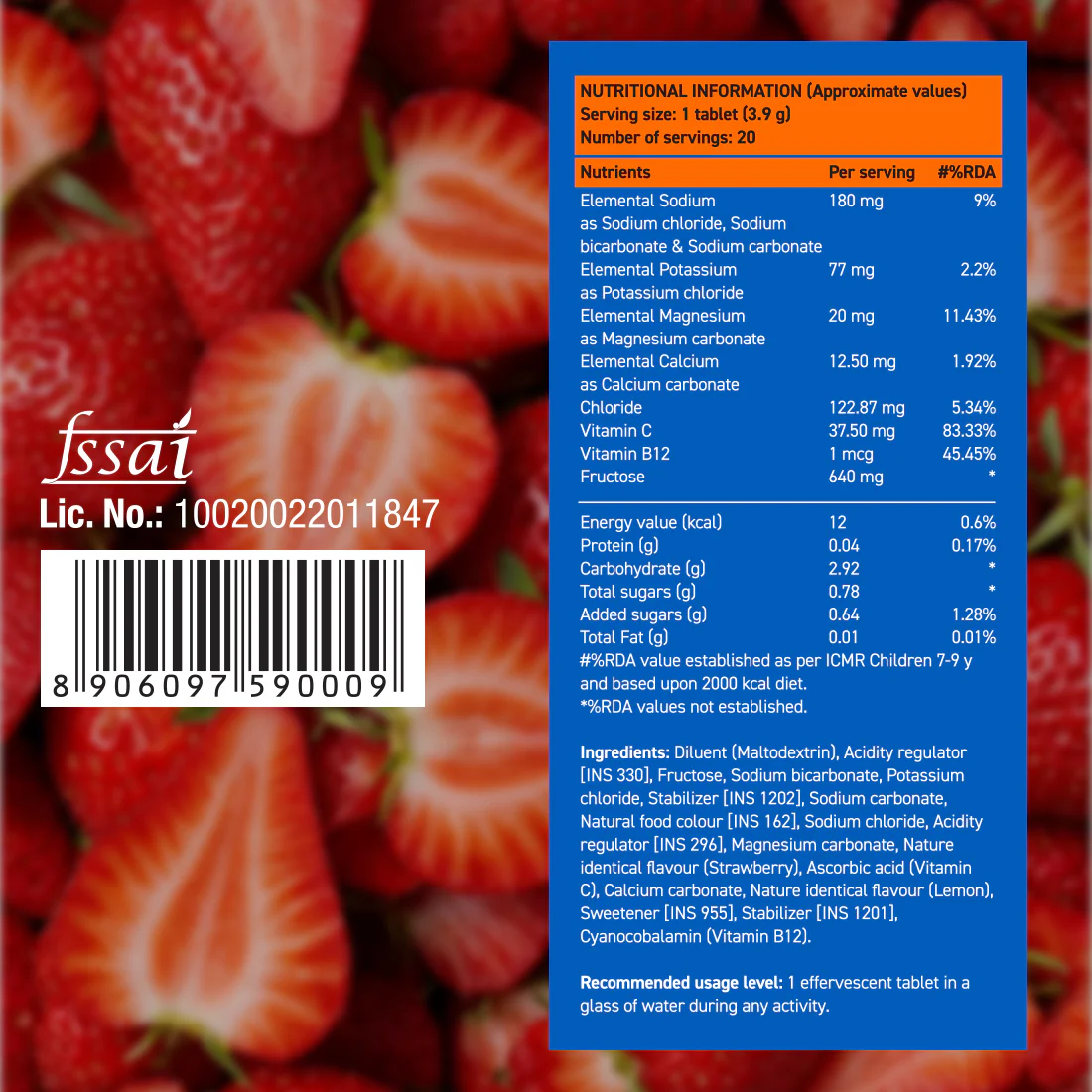 Reload Low Sugar Instant Hydration Drink - Berry - Image 9