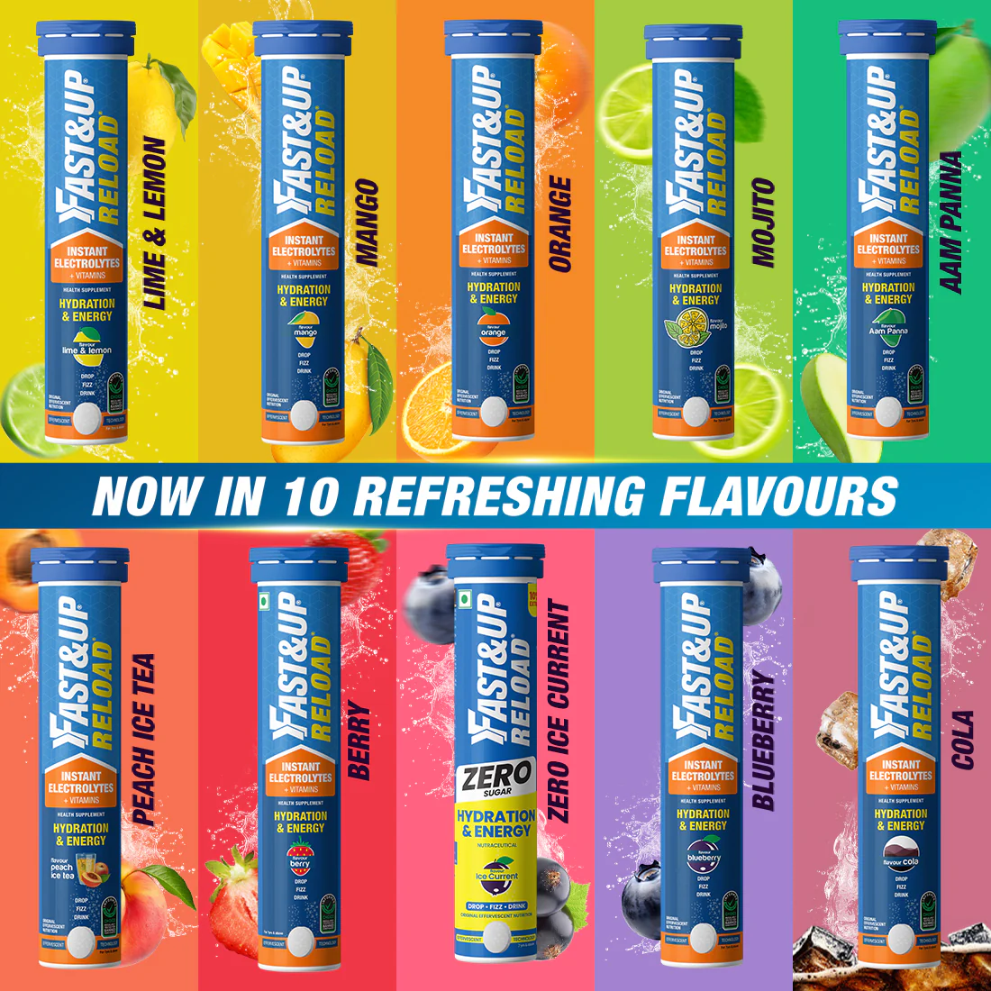 Reload Low Sugar Instant Hydration Drink - Mojito - Image 8
