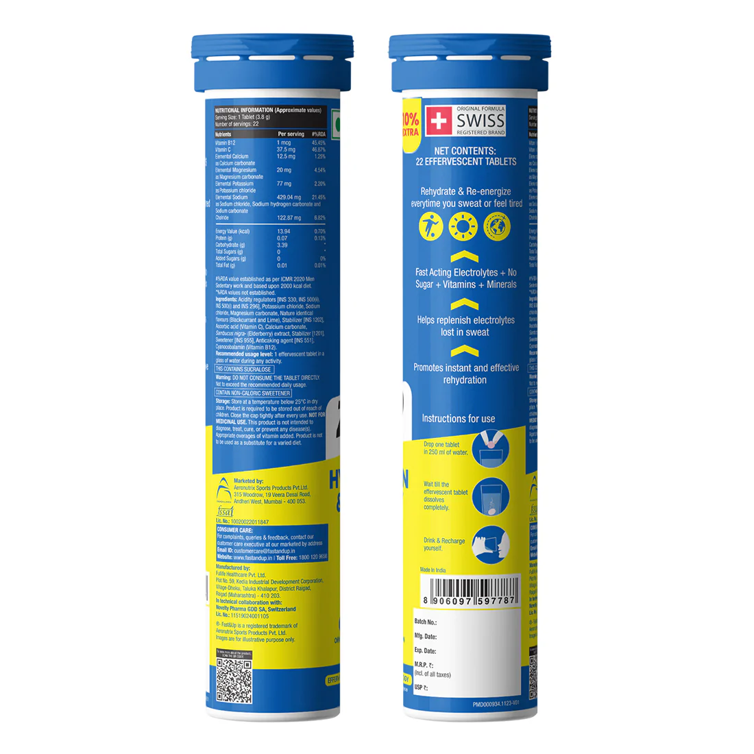 Reload Zero Sugar Instant Hydration Drink - Ice Current - Image 10