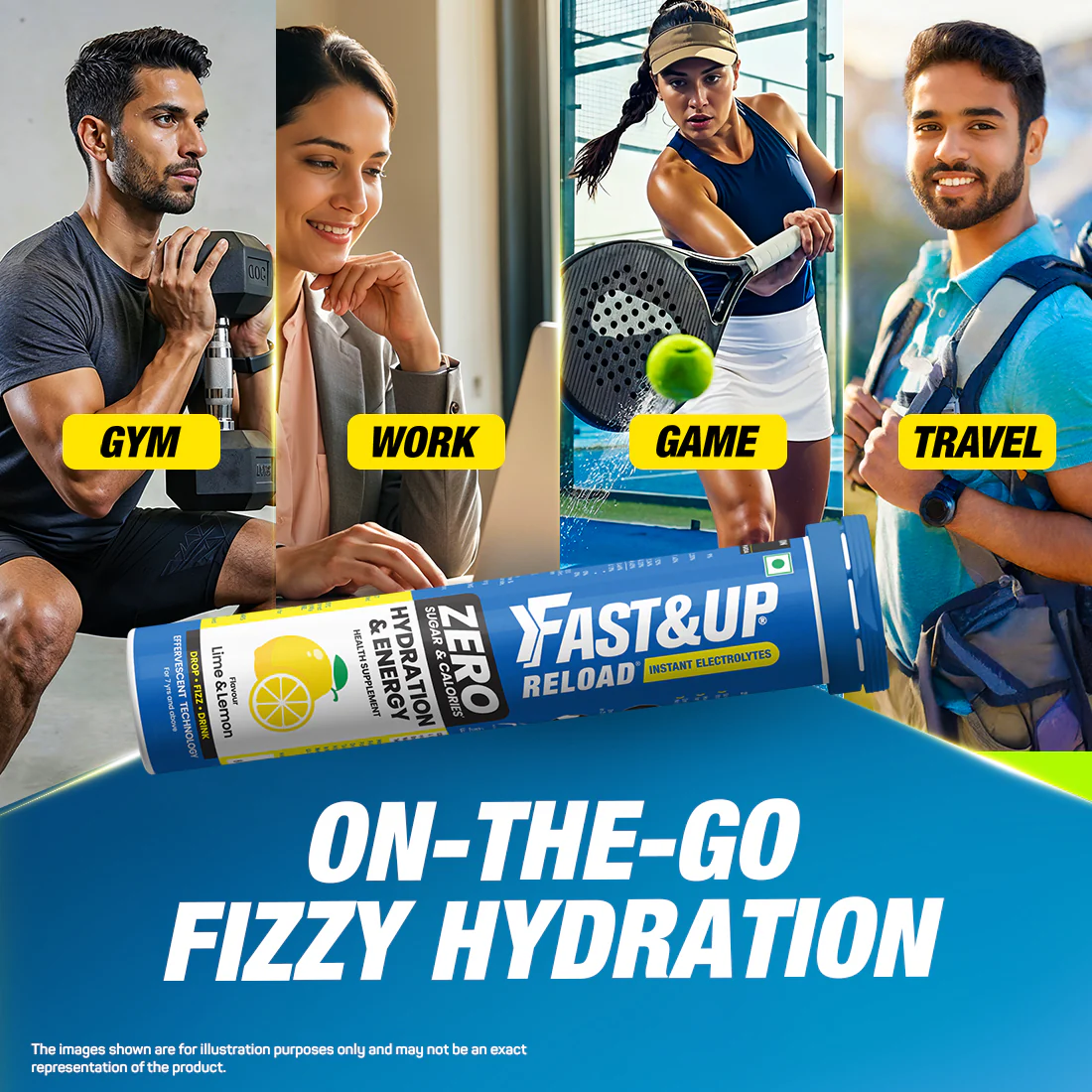 Reload Zero Instant Hydration Drink - Lime and Lemon - Single - Image 7